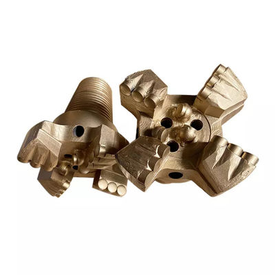 Oil Well Diamond Pdc Drill Bit 4 Wing Độ bền va đập cao
