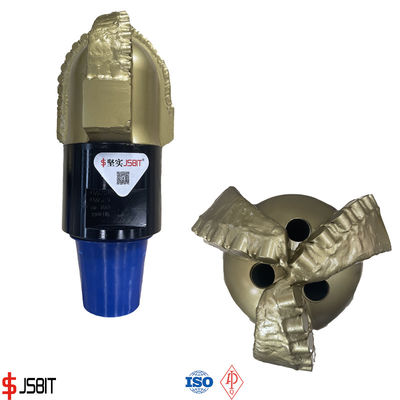 Công nghiệp khoan dầu Pdc Bits Thép thân 3 lưỡi 8 1/2 inch
