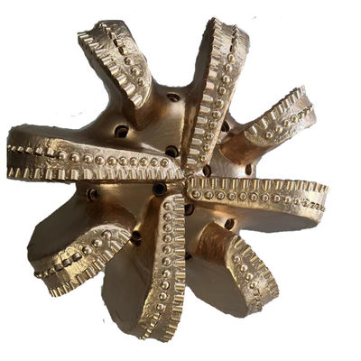 17.5 inch 8 lưỡi dao thép thân PDC Bit cho nước khoan khoan